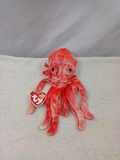 Ty Beanie Baby Wiggly The Octopus 2000 Small Plush Octopus Stuffed Animal