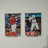 2023 Topps Holiday Cards X2 Gabriel Moreno #H93/Josh Jung #120 Rookies read desc
