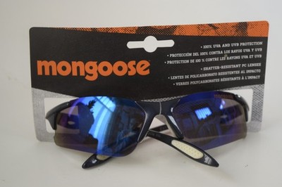 New Men's MONGOOSE 100% UVA UVB Protection Sunglasses SHATTER-RESISTANT PC