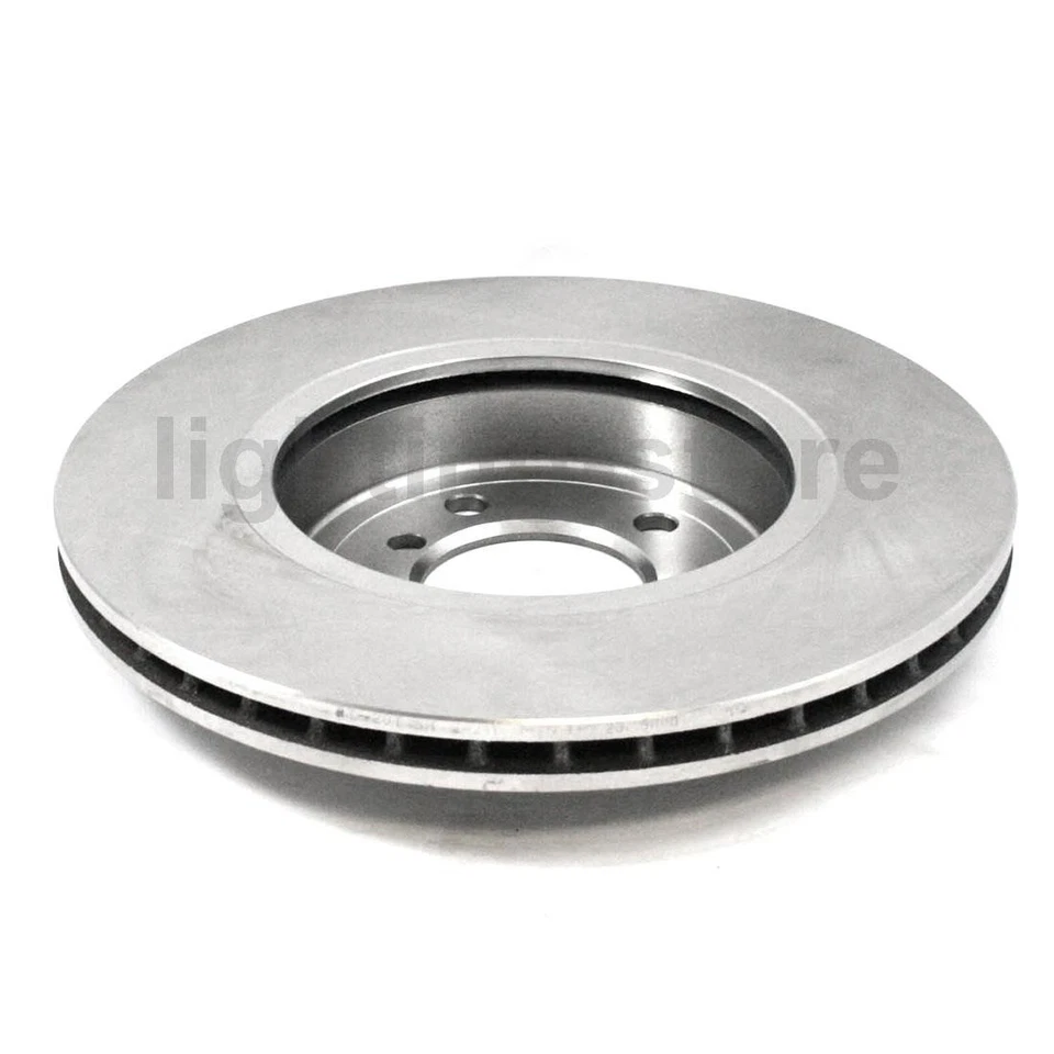 Conjunto de pastilhas de freio a disco dianteiro traseiro rotor de freio a disco compatível com BMW 2001-2005 330Ci 6 peças - Imagem 4 de 4