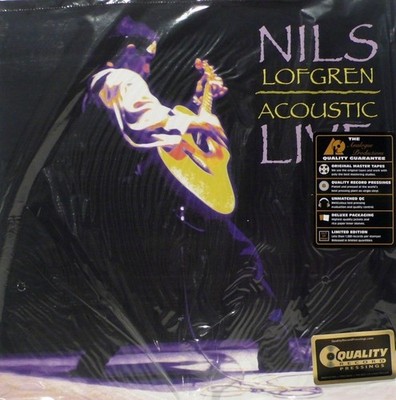 ANALOGUE PRODUCTIONS APP-090 2LP NILS LOFGREN ACOUSTIC LIVE new sealed