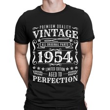 Vintage 1954 Aged to Perfection Originalteile meist Geburtstag Herren...