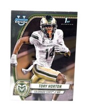 Tory Horton (RC) #174 Colorado State 2024 1st Bowman University Chrome