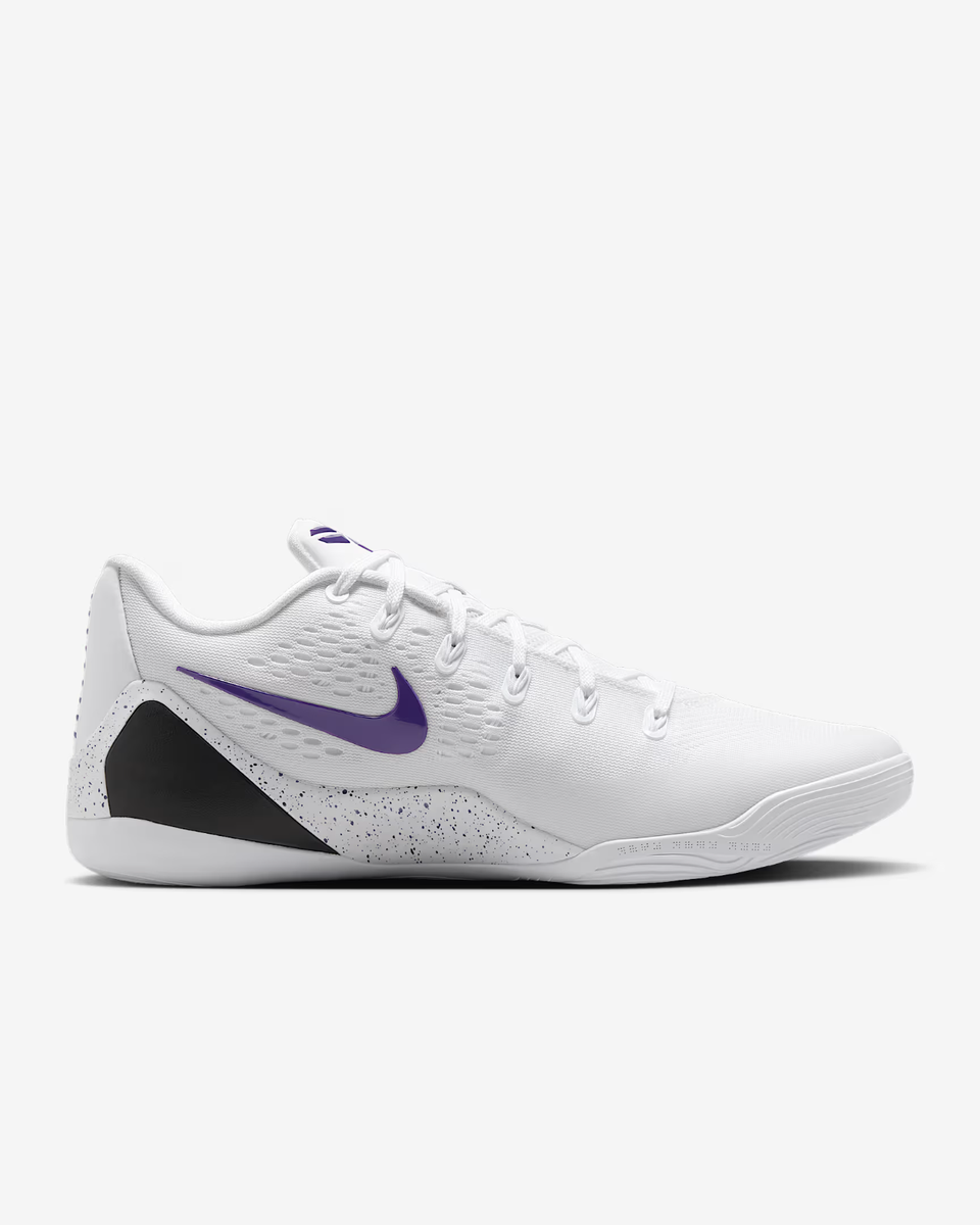 Nike Kobe 9 エリート　ホワイト/パープル シューズ Nike Kobe 9 エリート ホワイト/パープル シューズ - メルカリ