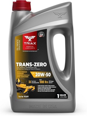 Trans Zero 20W-50 Full Synthetic Hydro-Static Transmission Oil Zero-Turn Mowers