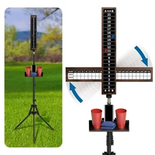 Cornhole Scoreboard With Drink Holder, Score Keeper Set and Accessories, Trac...