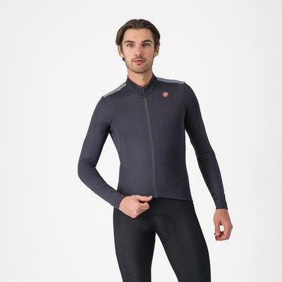 CASTELLI PURO 4 RAD THERMO TRIKOT - LANGARM - ATMUNGSAKTIV - REFLEKTIEREND