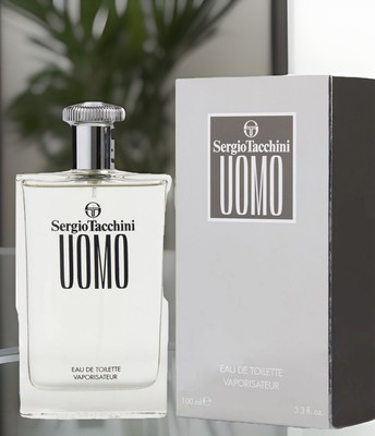   UOMO by SERGIO TACCHINI UOMO Italy EDT Spray Cologne 3.3 oz NEW Sealed  
