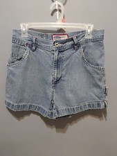 Old Navy 25 Year Old Denim Shorts Womens 8 Painter Style Y2K Retro Utility