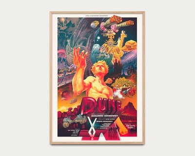 Dune Poster - Vintage Classic Wall Art Print - Retro Home Decor