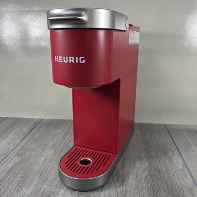 Keurig K-Mini Plus Single Serve Coffee Maker   Red   Compact K-Cup Brewer EUC