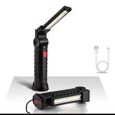 Taschenlampe Arbeit Magnet Tragbar LED Wiederaufladbar Magnetisch Werkstatt