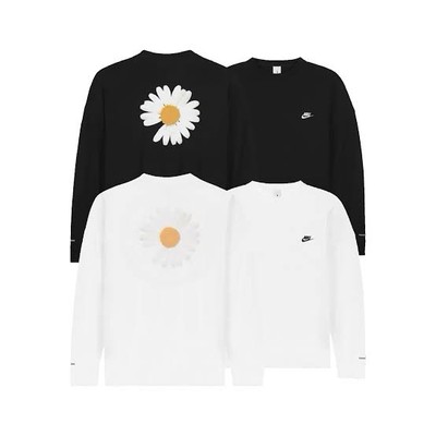 DR0097-100/DR0098-100 PEACEMINUSONE PMO NIKE LS Tee White G-DRAGON 