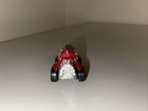 Hot Wheels First Editions Cyclops - 2006 - Dark Red - Blue Tampo Variation Loose - Picture 4 of 6