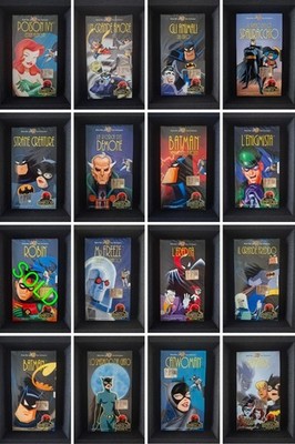 Konvolut VHS Tape Batman & Robin The Animated Series Lot Joker SEALED Videokassetten