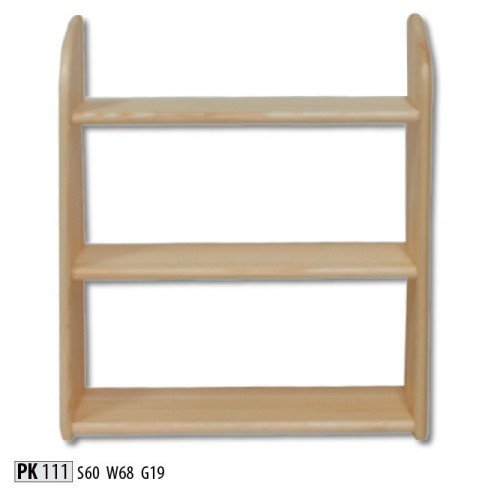 Wandboard Holz Kiefer Massiv Vollholz Wandregal Blumenregal HäNgeregal Regal Neu-image