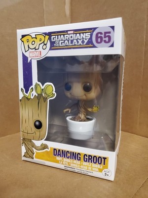 Funko Pop! Dancing Groot 65 Marvel Guardians Galaxy VAULTED