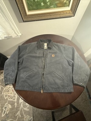 Carhartt J97 PTL Detroit Blanket Lined Jacket Petrol USA Sz 3XL