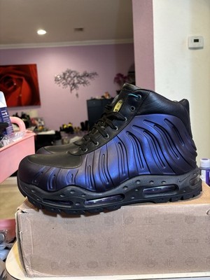 Size 12 - Nike Foamposite Boot Eggplant BRAND NEW Air Max foamdome