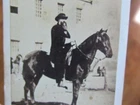 possible 80th Illinois Infantry soldier Robert Pollock on horseback cdv photo