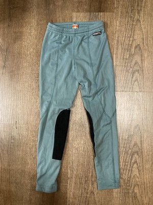 Kerrits Youth Small Teal  Horse Riding Breeches Leggings