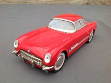 Tin Litho Friction 1953 Chevrolet Corvette 1:18 Scale