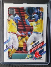 Alex Verdugo Enrique Hernandez 2021 Topps Update Series #US287