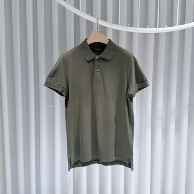 Tom Ford (S/48) / Herren Kurzarm Baumwoll Poloshirt mit Kragen 155879478