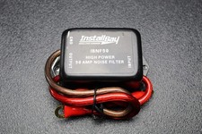  1 Noise Filter 50 AMPS 12V HUM Filter Noise Engine Suppressor Wire IBNF50