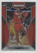 2019-20 Panini Prizm Draft Picks Red Prizm Jarrett Culver #7 nh3