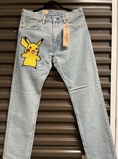 Levi's X Pokemon Jeans Pikachu 551z 