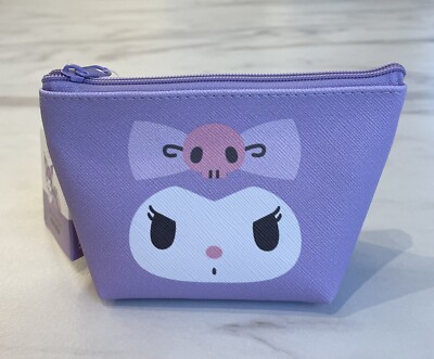 Sanrio Kuromi Small Pouch Coin Purse Zipper Bag New from Japan