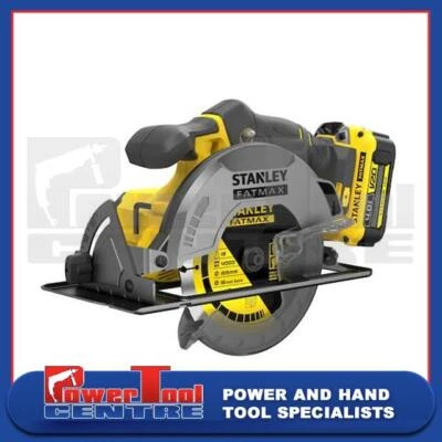 Stanley FatMax V20 18V 165mm Cordless Circular Saw + 1 x 4.0Ah With Kitbox