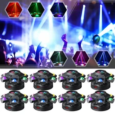150W Moving Head Light DMX RGBW 10 LED Strobe Stage Laser Beam Effect Lighting