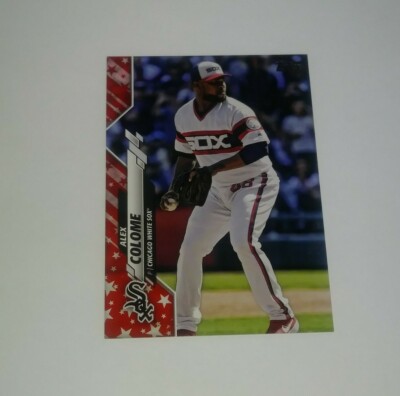 2020 Topps ** INDEPENDENCE DAY **  #93 Alex Colome  #D 76/76  LAST ONE MADE