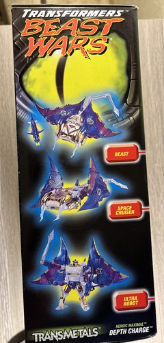 Kenner Transformers Beast Wars Transmetals carica massima profondità. Nuovo Con Scatola!! - Foto 5 di 12