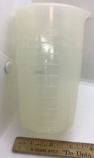 Eastman - Vtg Kodak Film Developing Chemical Beaker Measuring Cup Rare Plastic