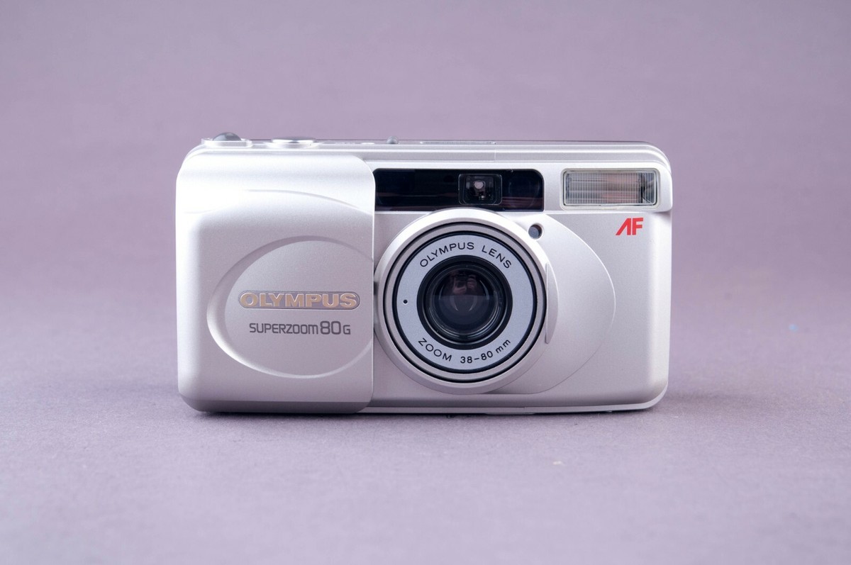 Olympus Superzoom 80G 35mm Point & Shoot Film Camera BOX | eBay