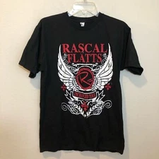 Rascal Flatts Unchanged 2012 Concert Band Tee Black medium