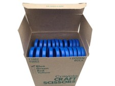 Crayola Craft Scissors Blunt Tip 5 Inch 7166203003 Lot Of 11. Great For Teachers