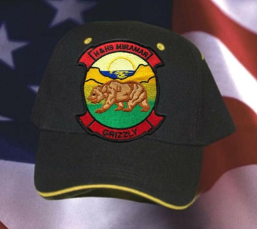 US MARINES H&HS MIRAMAR GRIZZLY WITH HOOK CLOSURE HAT PATCH CAPVETERAN GIFT WOW - Picture 9 of 18