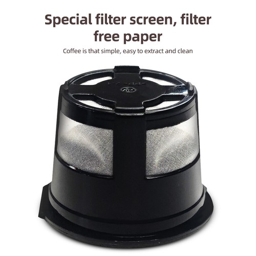 Portable Electric Coffee Maker Machine with Capsule Bin and Coffee Powder Q7N4 - Picture 5 of 12