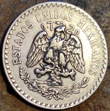 Las mejores ofertas en 1 Peso Plata 1926 AÑOS monedas de México