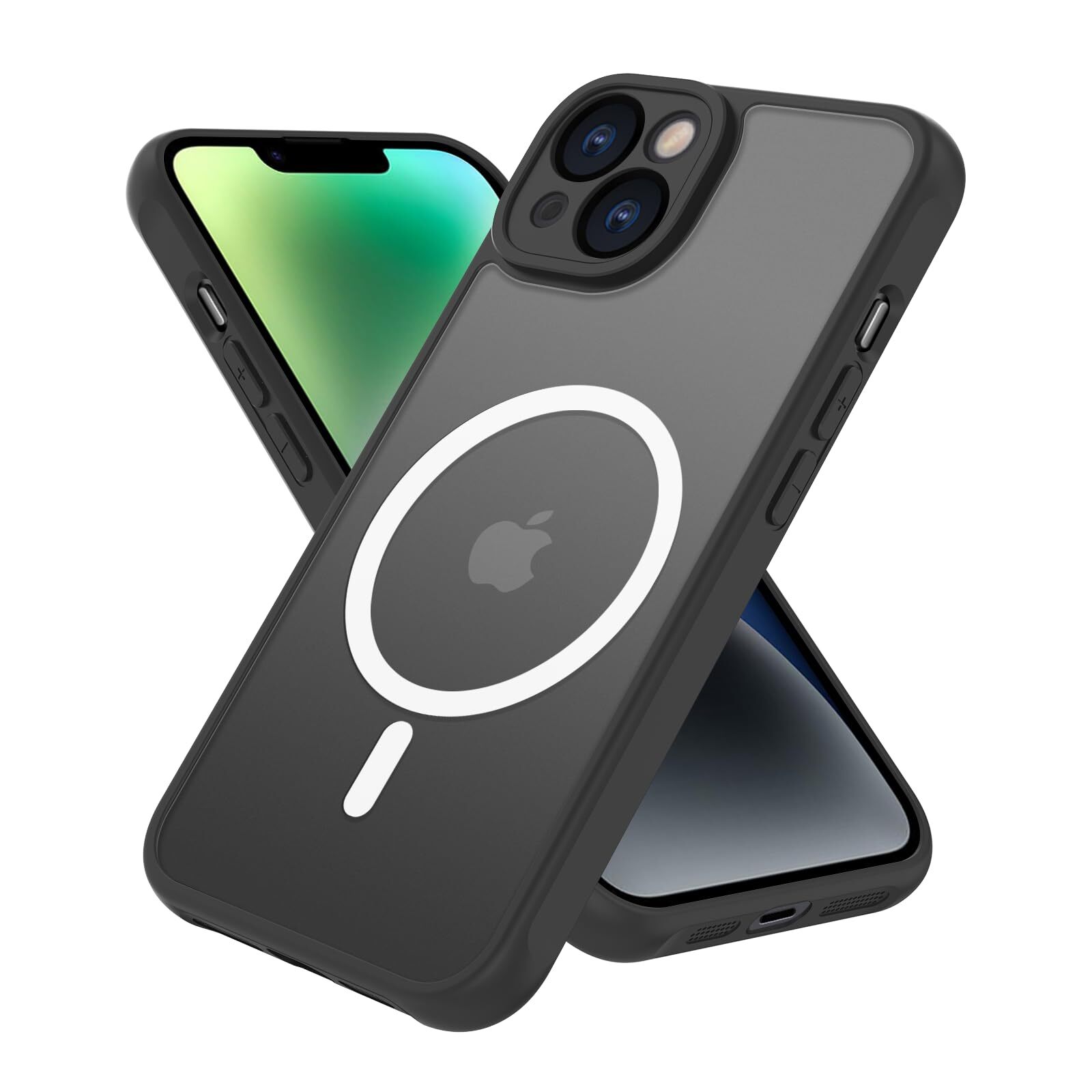 for iphone 14 case translucent MagSafe compatible for iphone14 cover equipp 518
