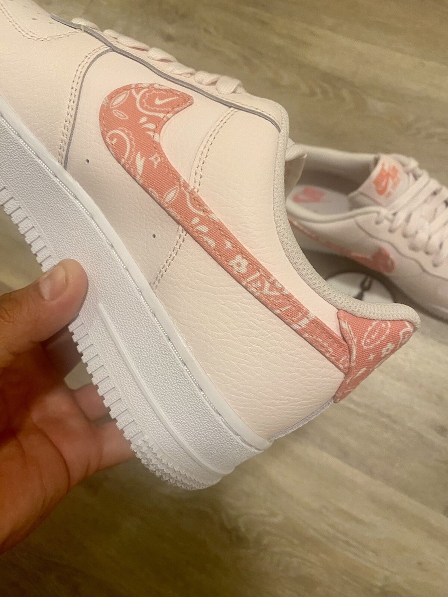 Nike Air Force 1 Low 'Pearl Pink Paisley' White FD1448-664 Women's