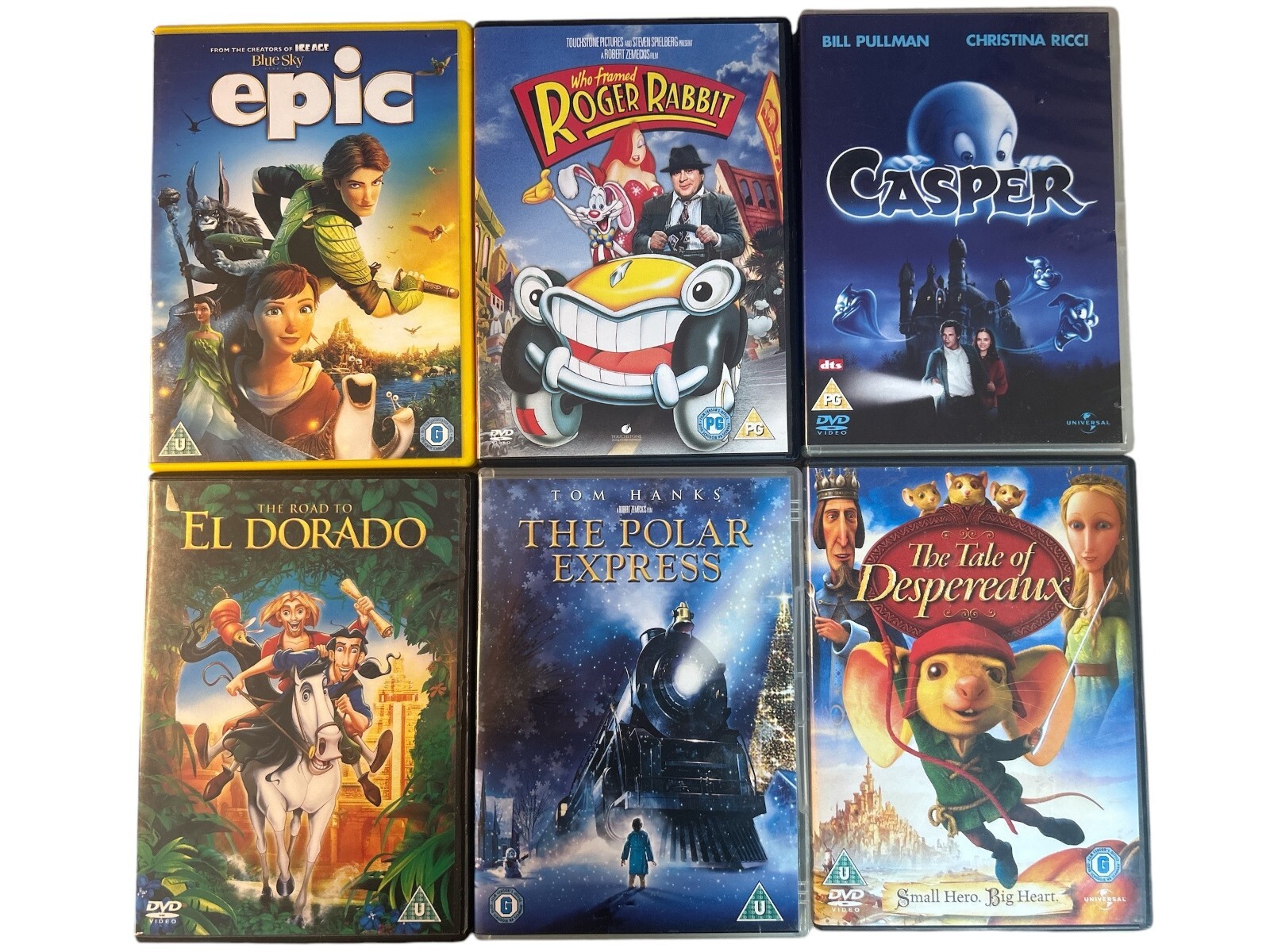 Kids DVD Bundle Job Lot - 6 DVDs For Endless Entertainment!