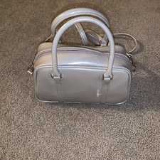 NEW Nine West Lt. Khaki Double handle/removable crossbody strap zip, pocket insi