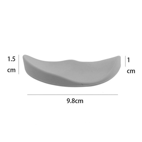 Tapis de Souris 3 Pièces Silicone Souple Repose Poignet Tapis de Souris pour Gaming Office PC FR - Photo 2/10