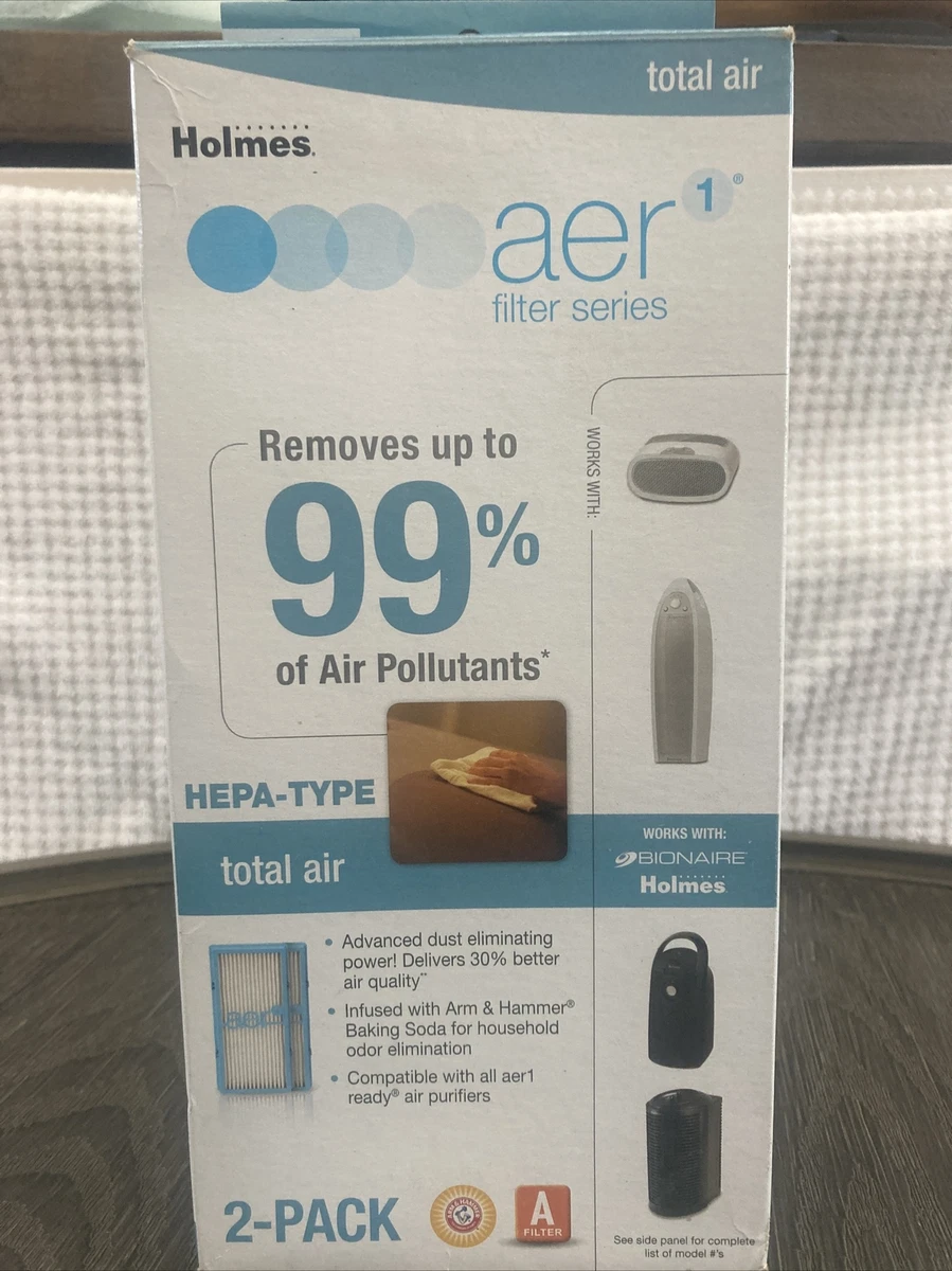 Holmes BionAire AER1 Total Air HEPA SEALED Filter Model HAPF30ATD 2 PACK OB