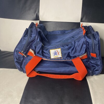 Vintage Xerox Sport Graphics Olympics Travel Duffle Bag Read